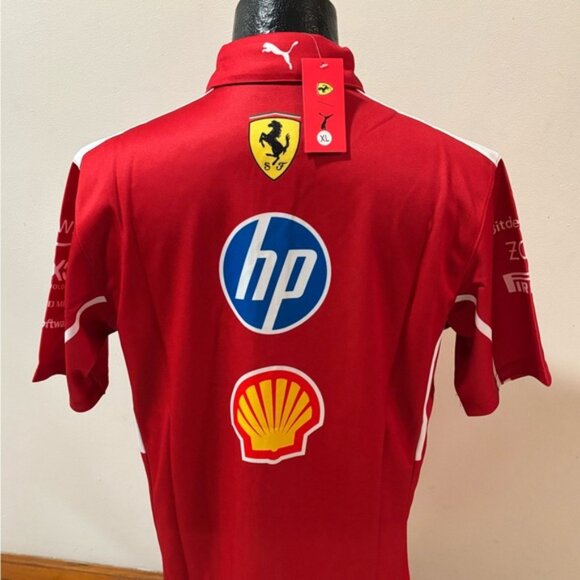 Formula 1 Jersey Ferrari Pirelli , Unisex - Picture 9 of 14